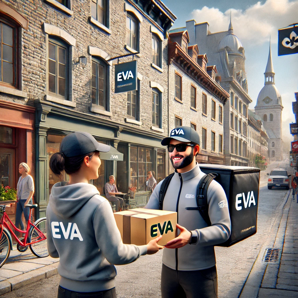 Eva, l’alternative québécoise aux géants de la livraison
